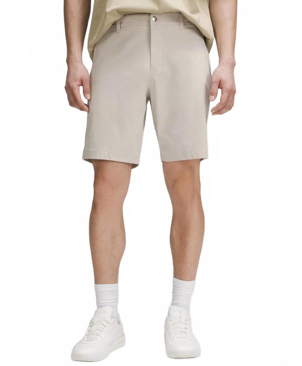 NEW LULULEMON abc classic-fit short in mojave tan